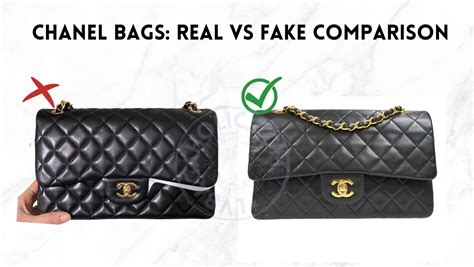 chanel replica vs real|fake chanel bag.